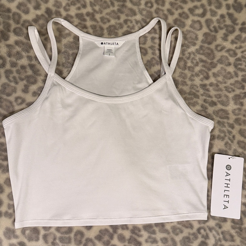 NWT Athleta Women's Classic White Camisole